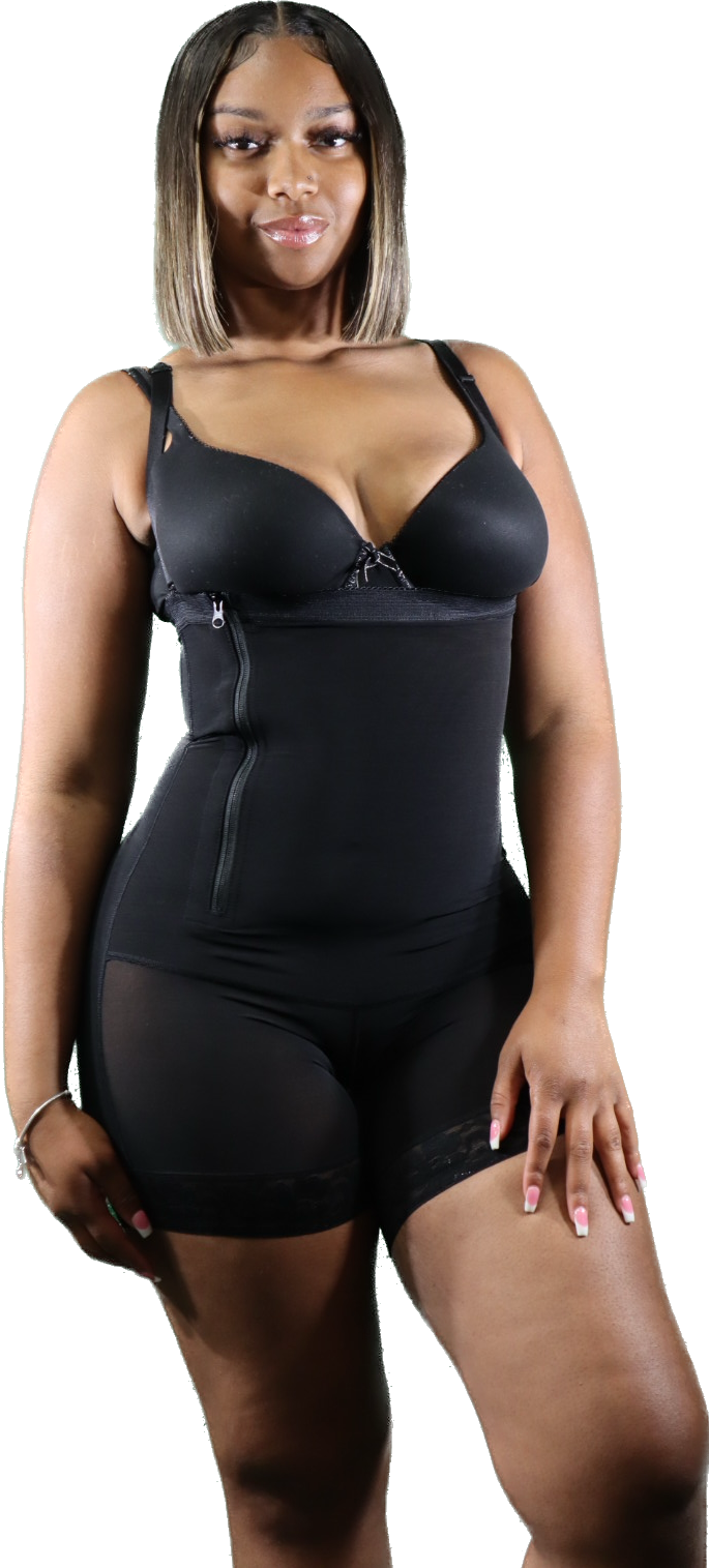 Side Zipper Abdominal Body Shaper