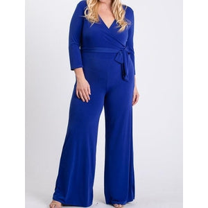 Da'Boss Jumpsuit-Jumpsuit-Tres Unique Boutique-1XL-Blue-Tres Unique Boutique