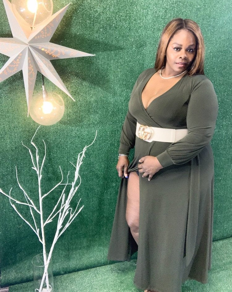 Enterprise Wrap Dress-DRESS-Tres Unique Boutique-1XL-BLACK-1-Tres Unique Boutique