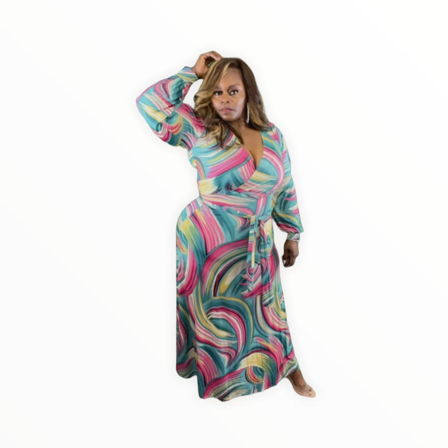 P-NAUTICAL Maxi Dress