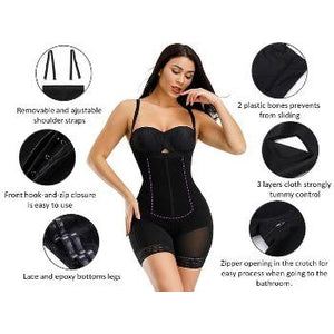 Abdominal Control Shaper-Shapewear-Tres Unique Boutique-M-BLK-Tres Unique Boutique