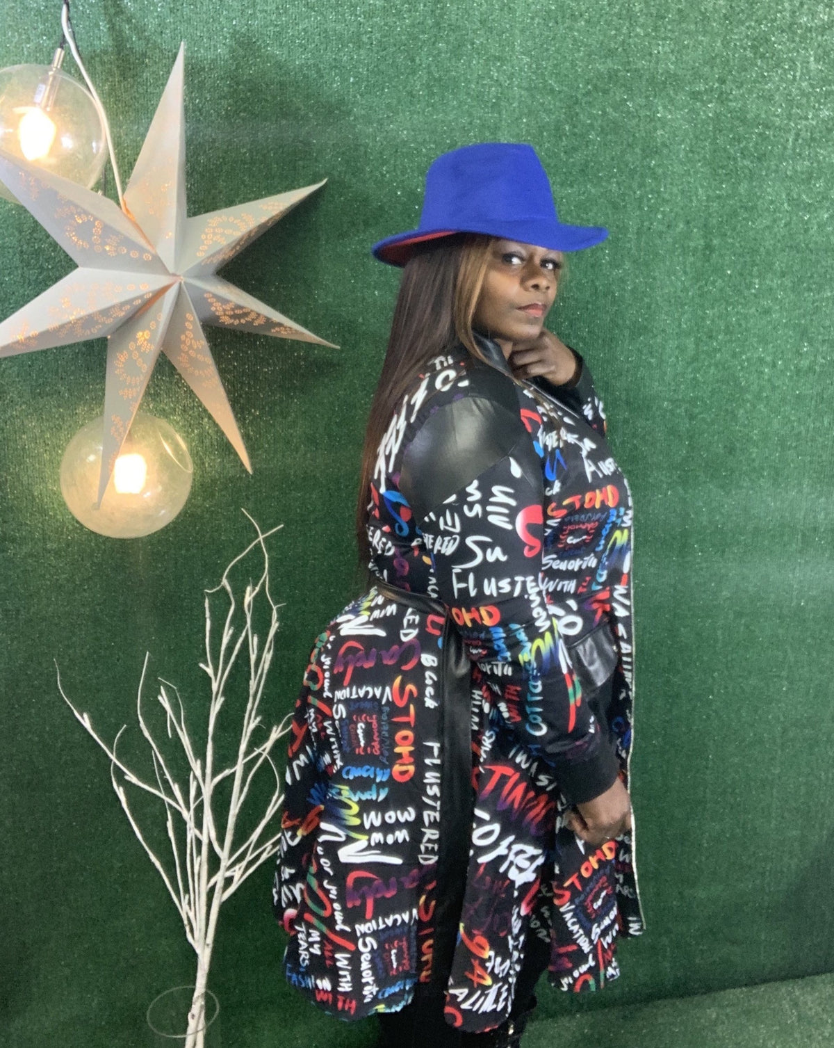 Two Tone Red Bottom Fidora Hat-Accessories-Tres Unique Boutique-Royal Blue-Tres Unique Boutique