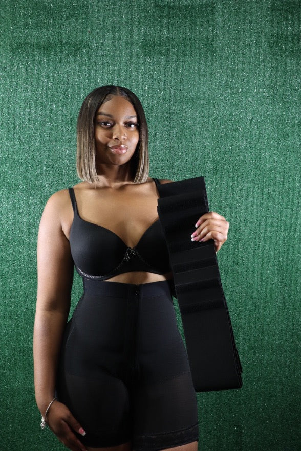 2 & 1 High Waist Butt-Lifting Shaper Shorts