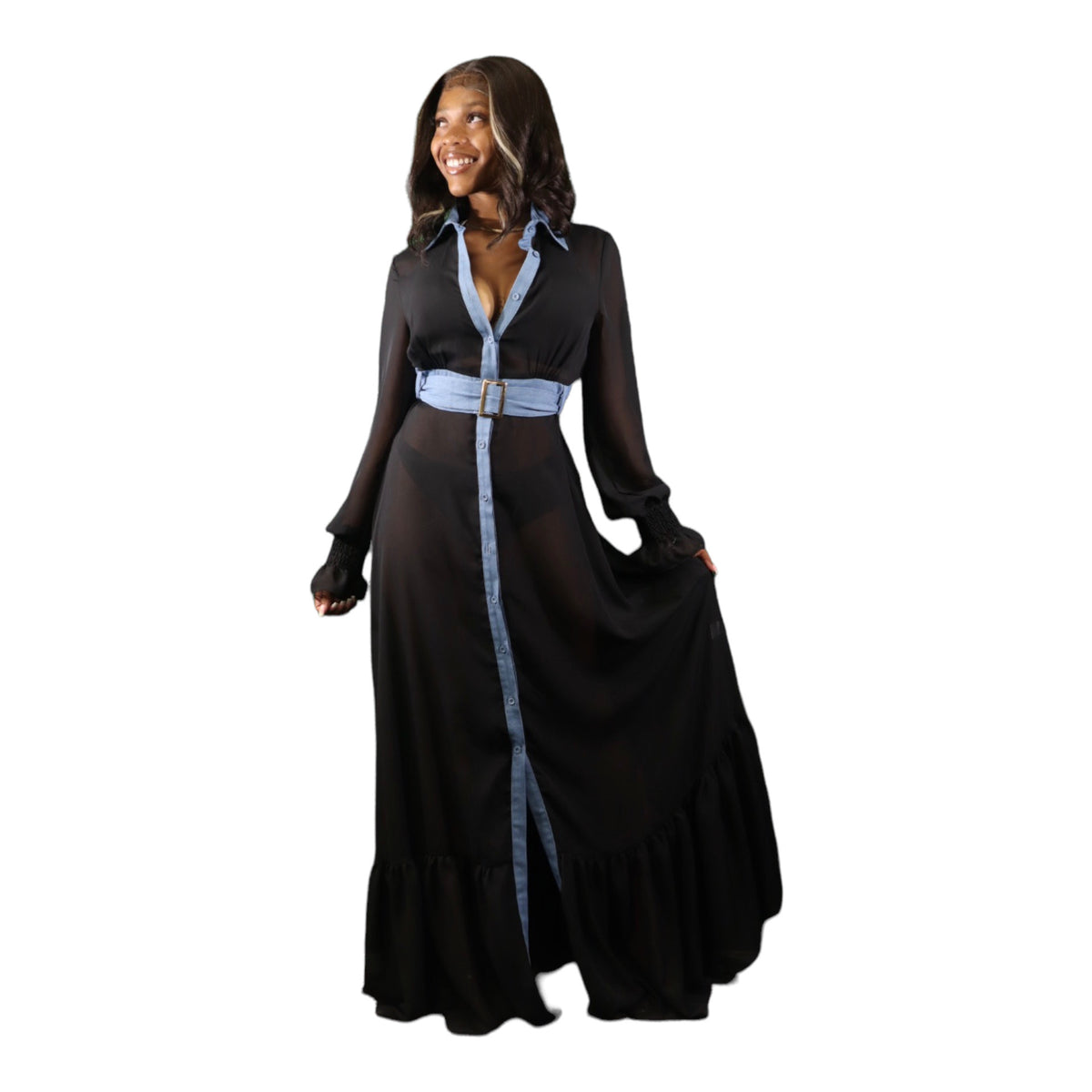 Maxi Commander Dress