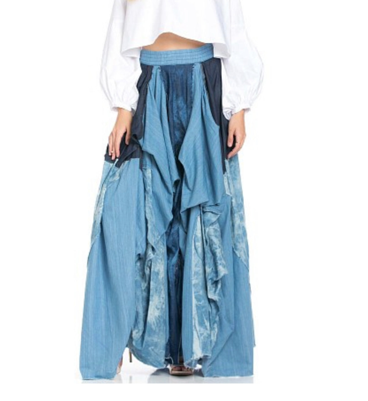 The Damsel Skirt-Skirt-Tres Unique Boutique-S-BLUE-Tres Unique Boutique