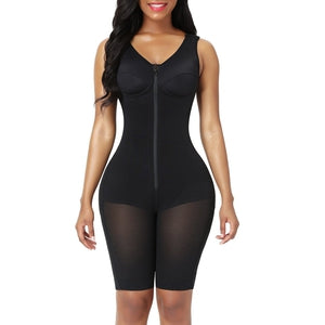 Full Body Open Crotch Hourglass Shaper-Shapewear-Tres Unique Boutique-M-BK1-Tres Unique Boutique