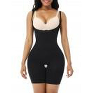 Open Bust Bodysuit Shaper-Shapewear-Tres Unique Boutique-M/L-BK1-Tres Unique Boutique