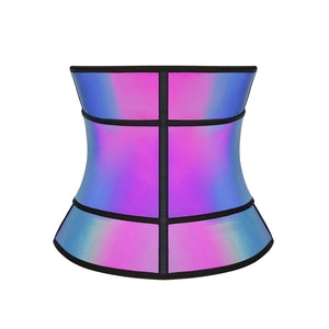 Reflective Neoprene Sweat Waist Trainer-Shapewear-Tres Unique Boutique-S-Tres Unique Boutique