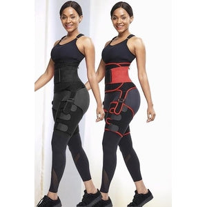 Ultra sweat waist and best sale thigh trimmer