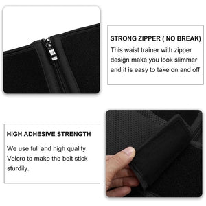 WAIST TRAINERS-Shapewear-Tres Unique Boutique-M-BK-Tres Unique Boutique