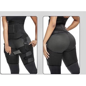 Thigh / Waist Trainer-Shapewear-Tres Unique Inc.-Black-3XL-Tres Unique Boutique