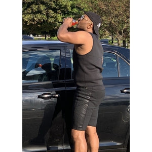 MENS SAUNA VEST-MENS-Tres Unique Boutique-Black-L-Tres Unique Boutique