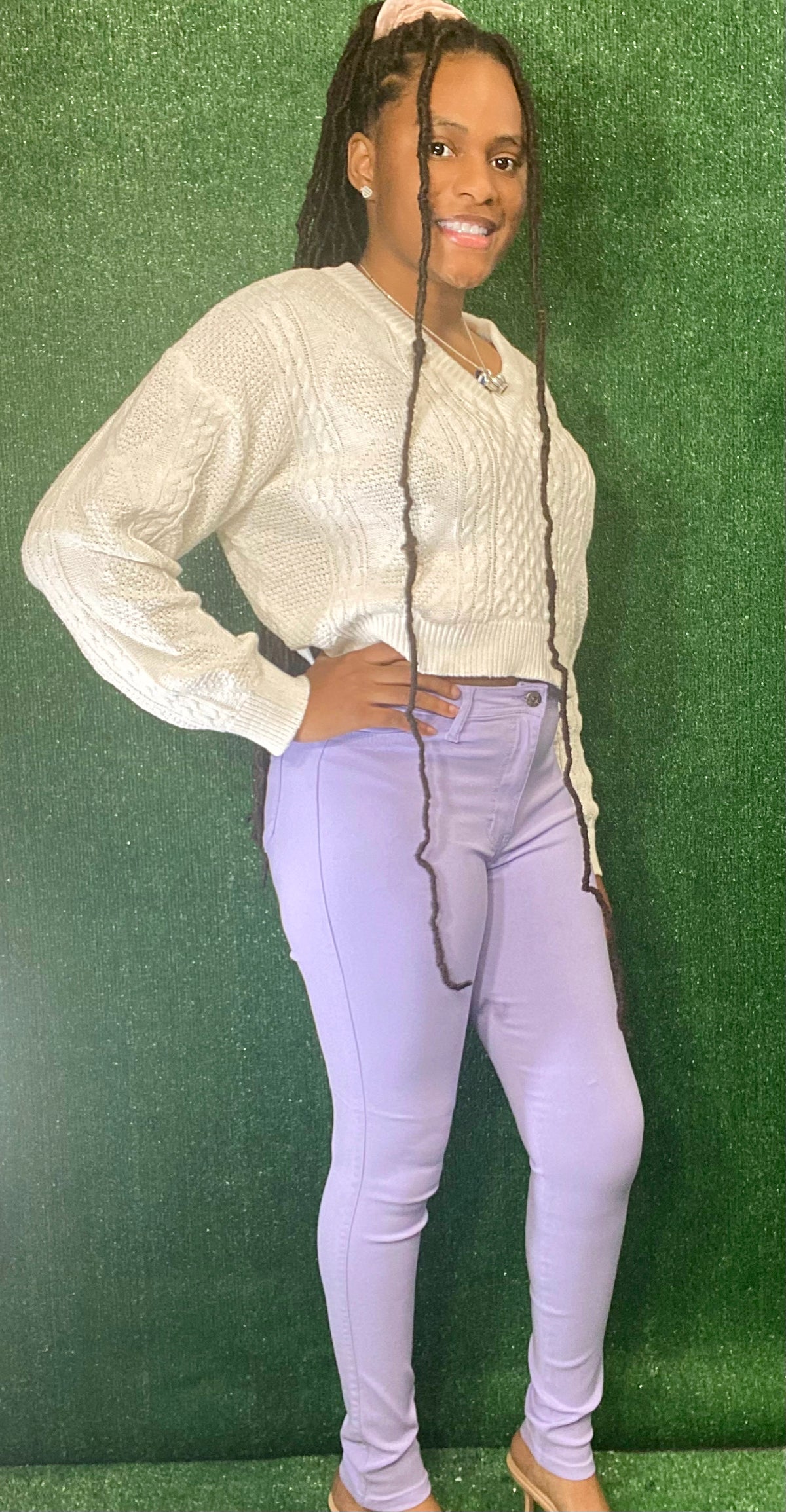 Unique Jeans-BOTTOMS-Tres Unique Boutique-S-Lilac-Tres Unique Boutique