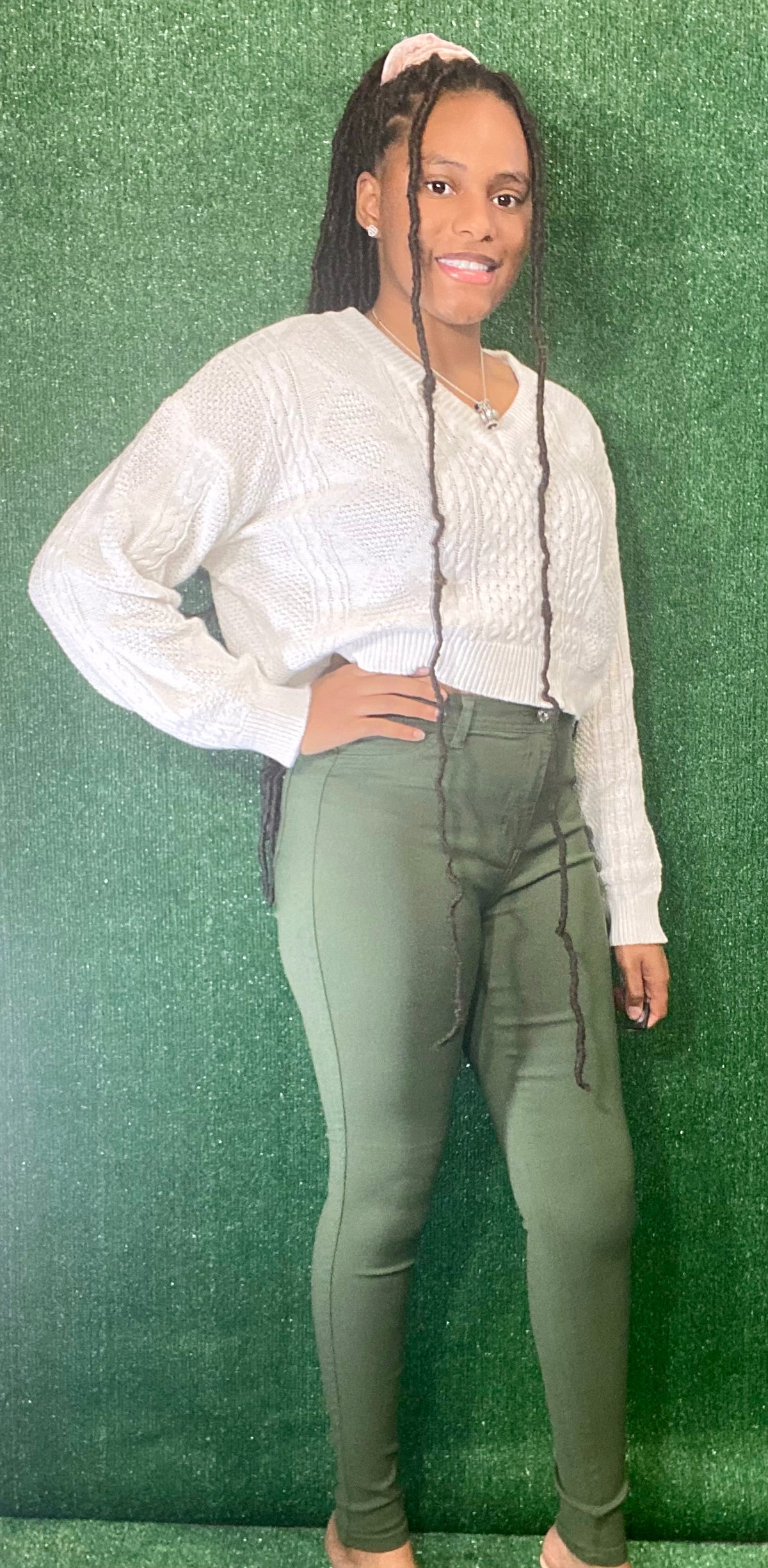 Unique Jeans-BOTTOMS-Tres Unique Boutique-S-Olive-Tres Unique Boutique