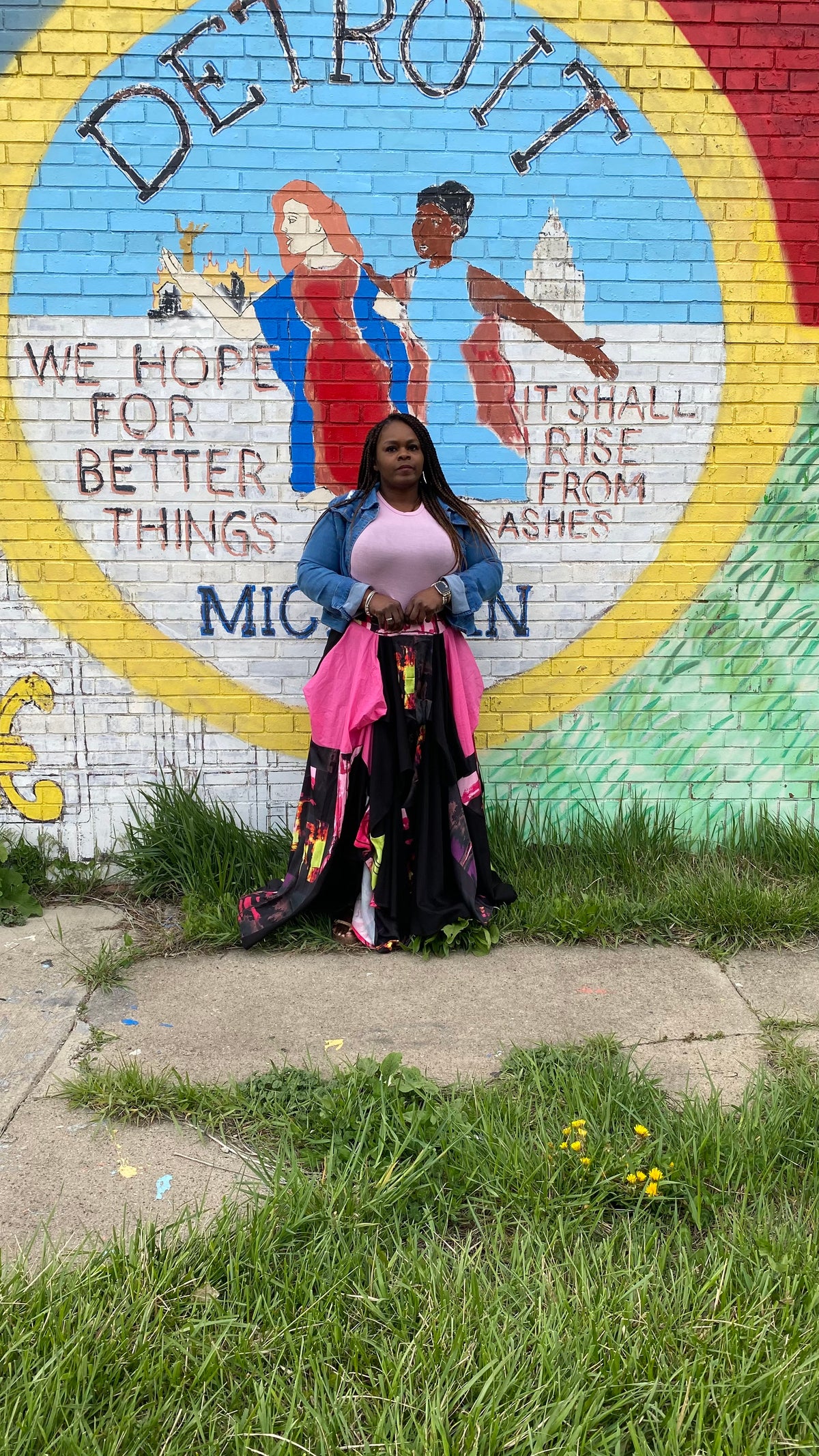 The Damsel Skirt-Skirt-Tres Unique Boutique-S-BL/PK-Tres Unique Boutique